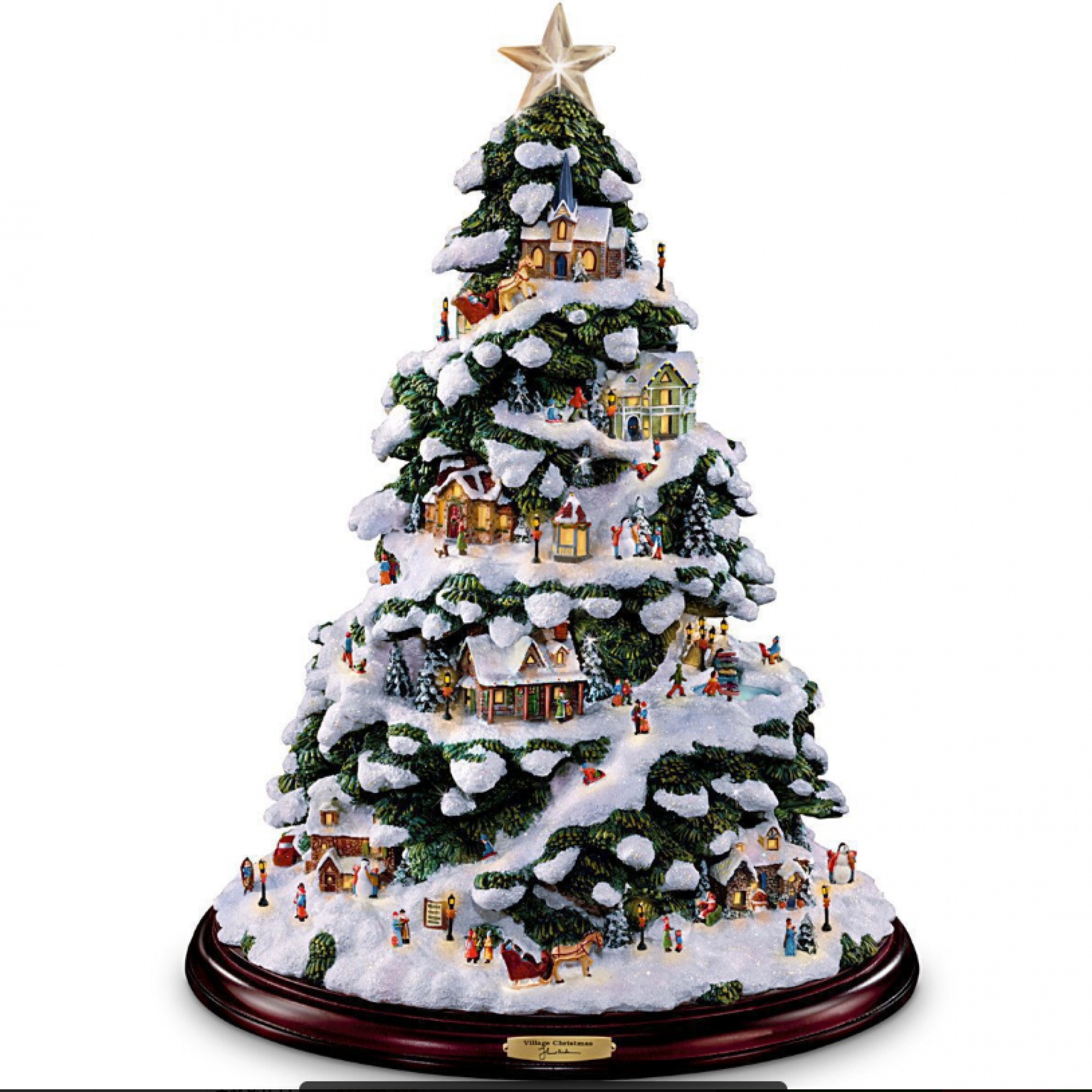 Wisolt Christmas Wall Decals - 7.87''x11.81'' Wall Christmas Tree, for Festive Decor